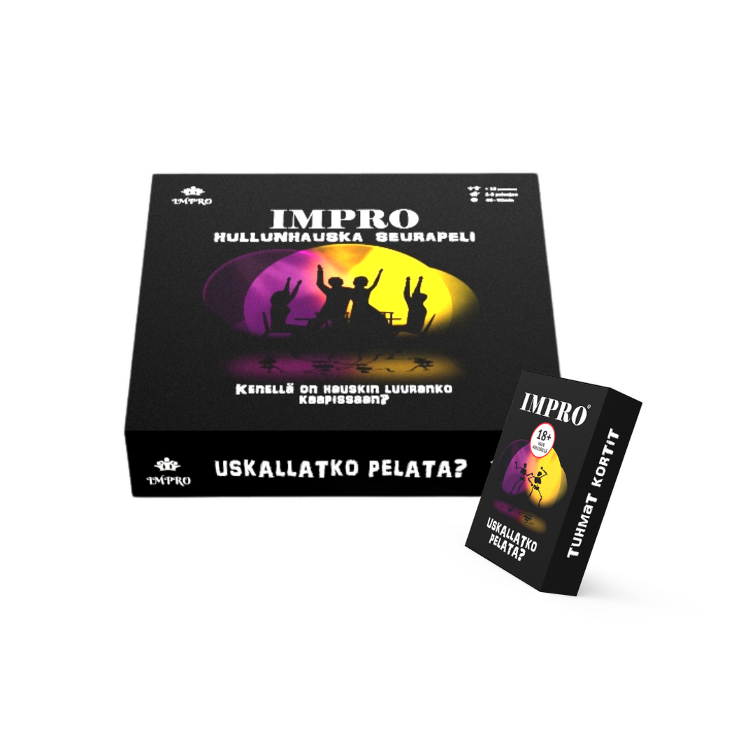 Impro® - Hullunhauska Seurapeli ja Tuhmat K18-Kortit